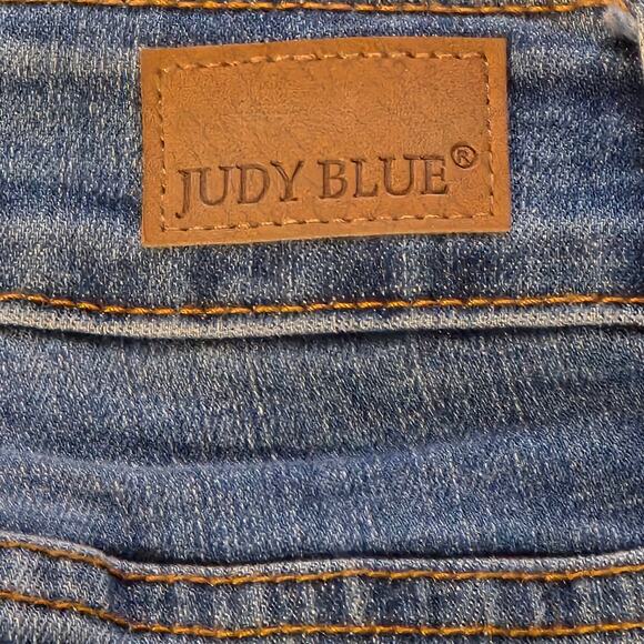 Judy Blue Multicolor Embroidery Pocket High Waist Skinny Jeans, Size 18W - Picture 9 of 9